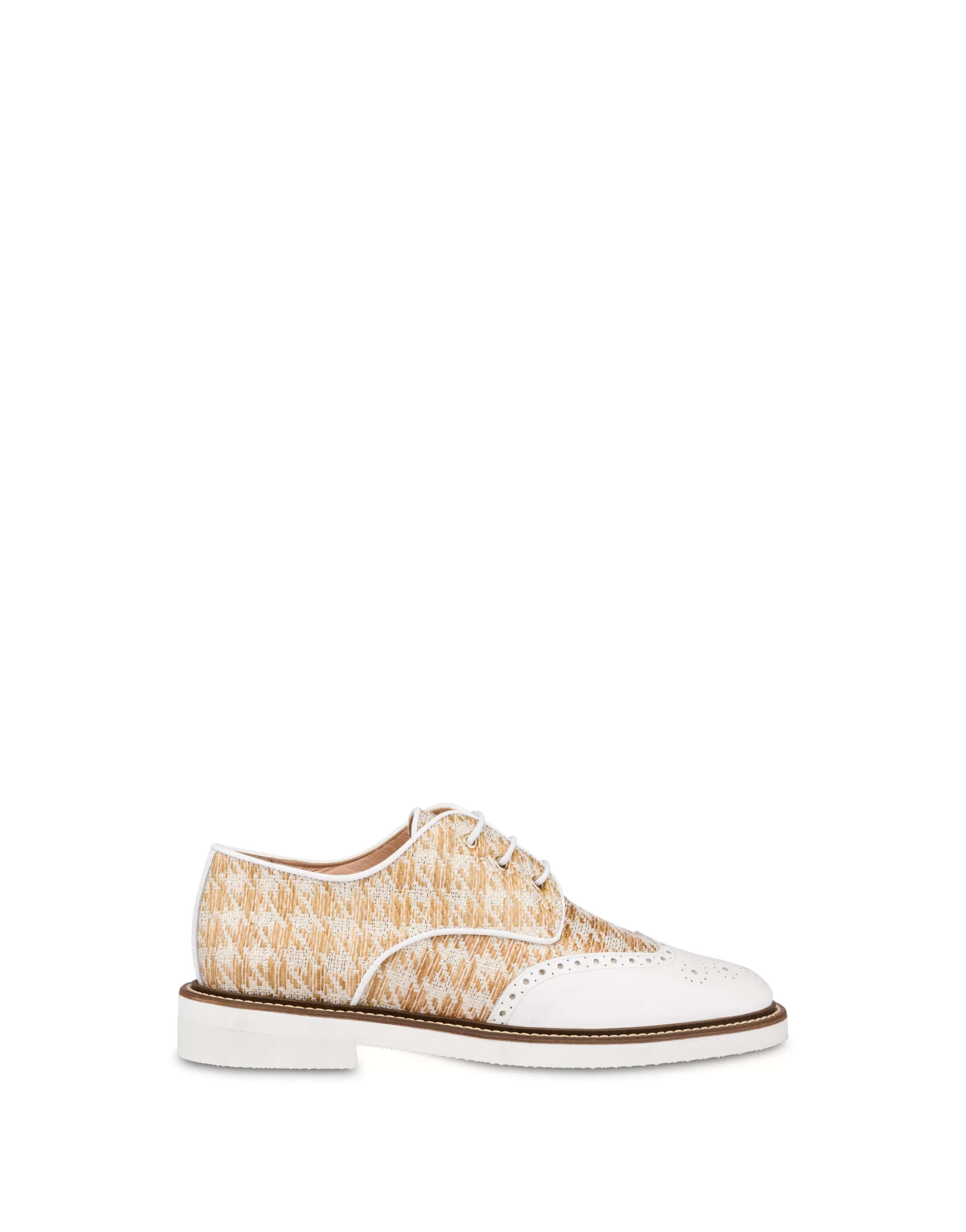 Outlet POLLINI Derby Sand/Bianco