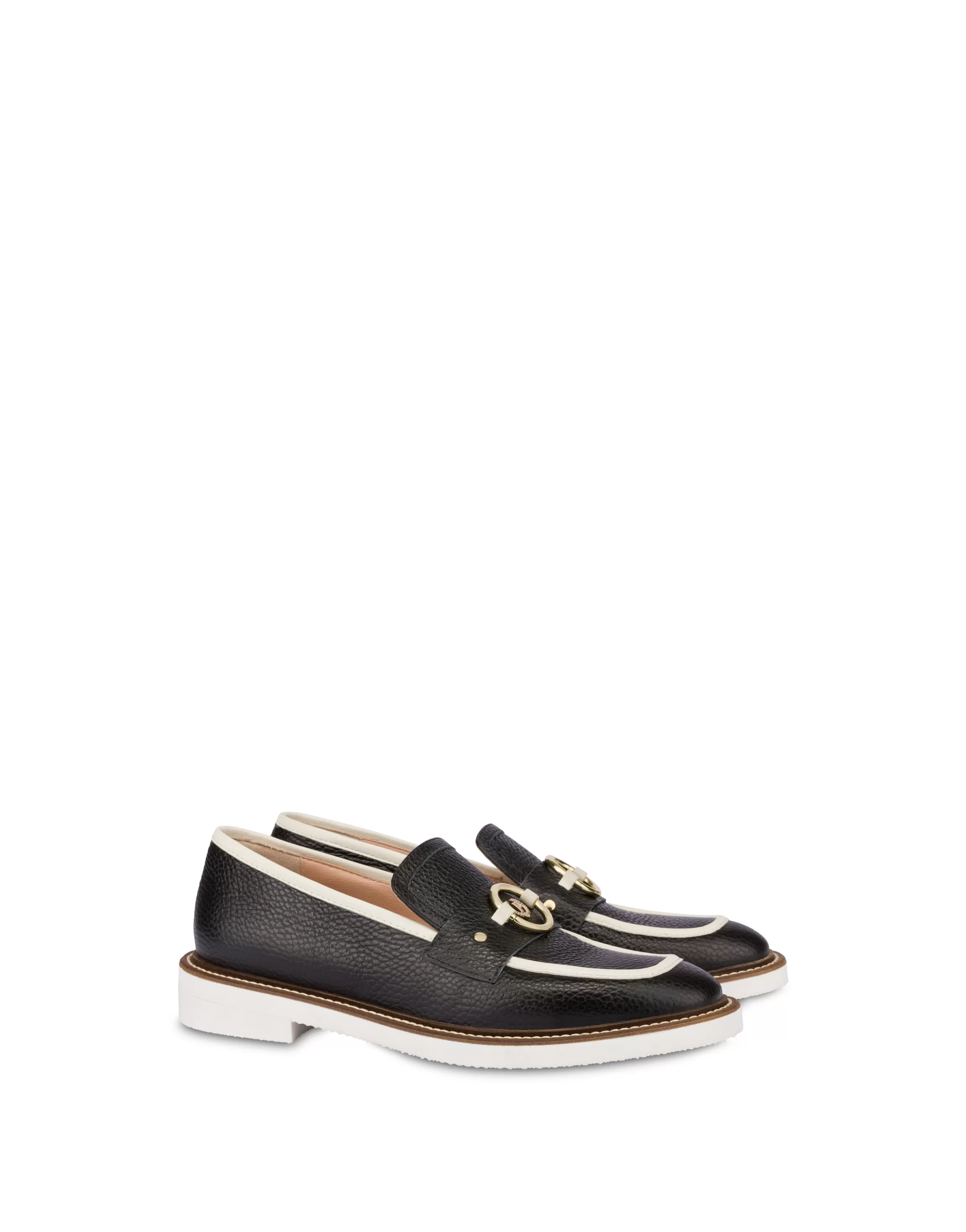 Best POLLINI Mocassini Black/Linen