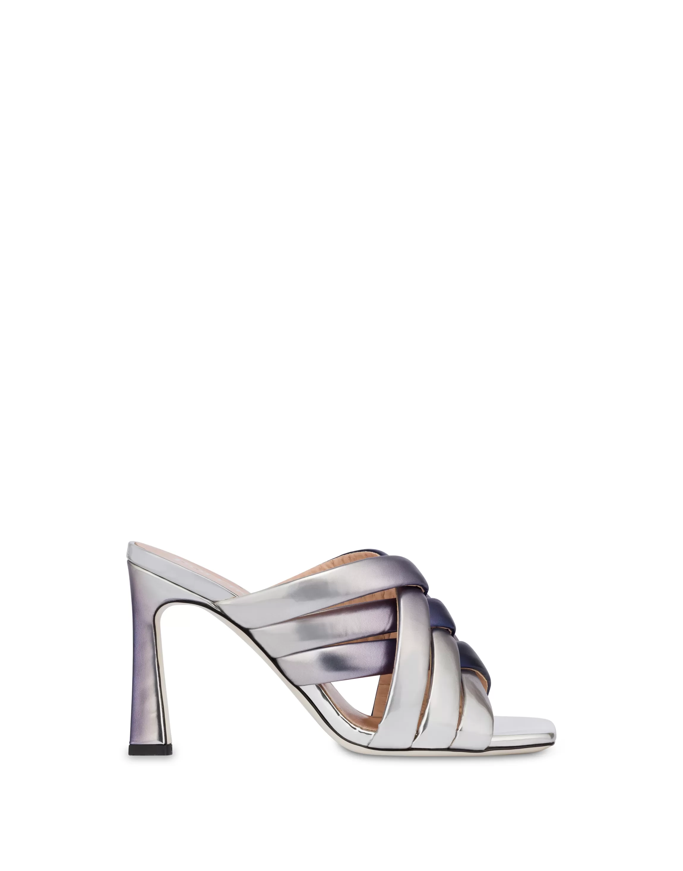 Fashion POLLINI Sabot Argento-Notte