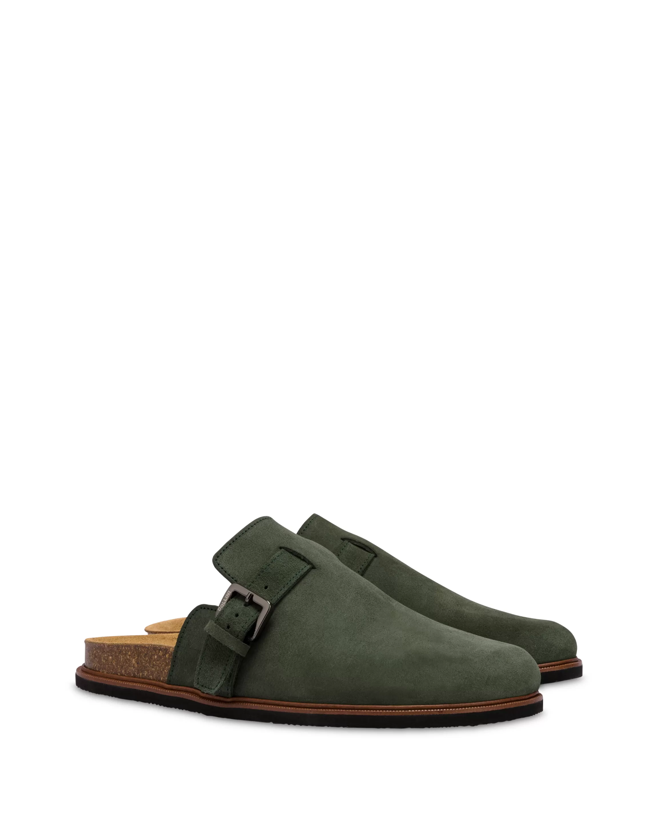 Discount POLLINI Sabot Military Green