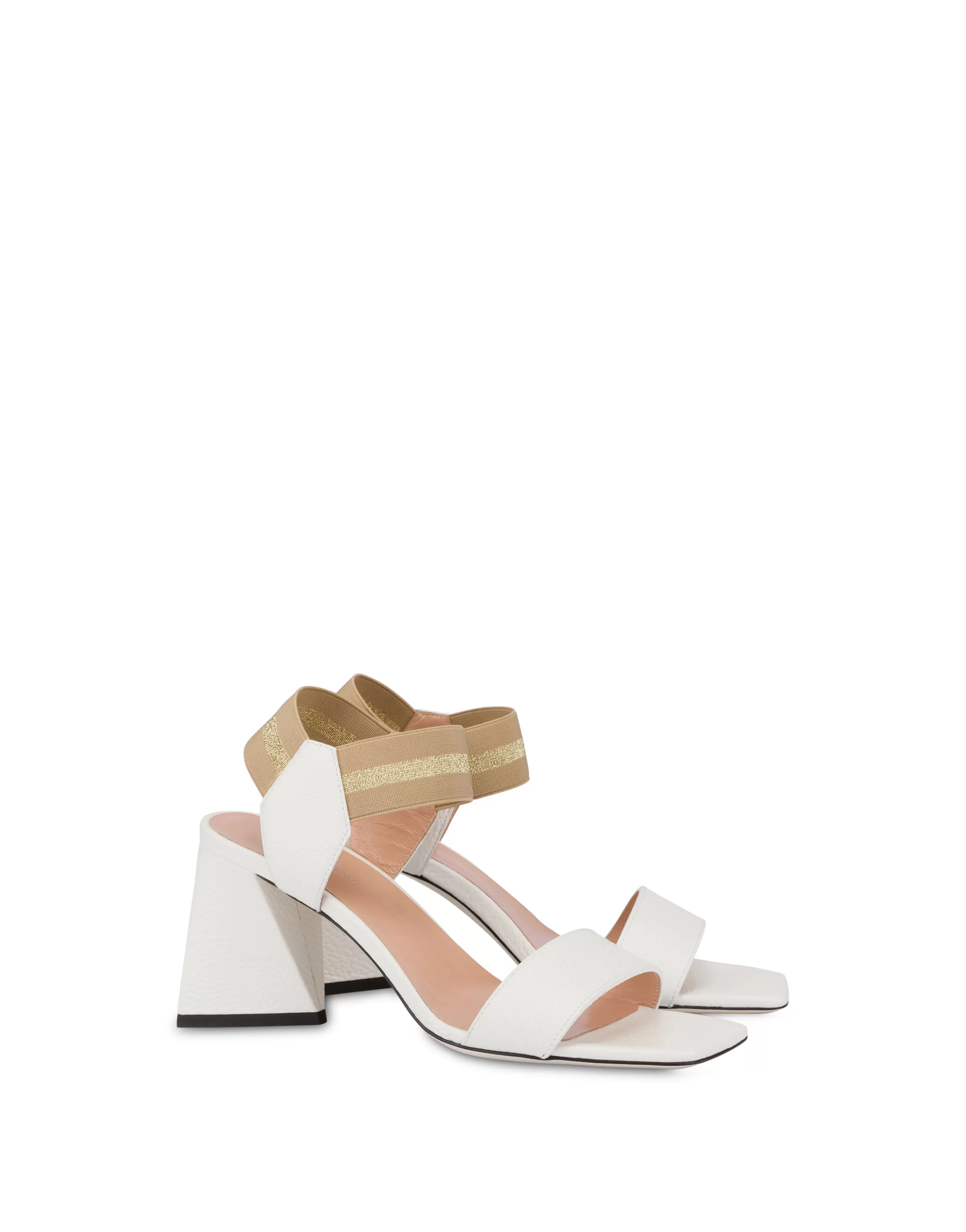 Outlet POLLINI Sandali Lino/Sand-Oro