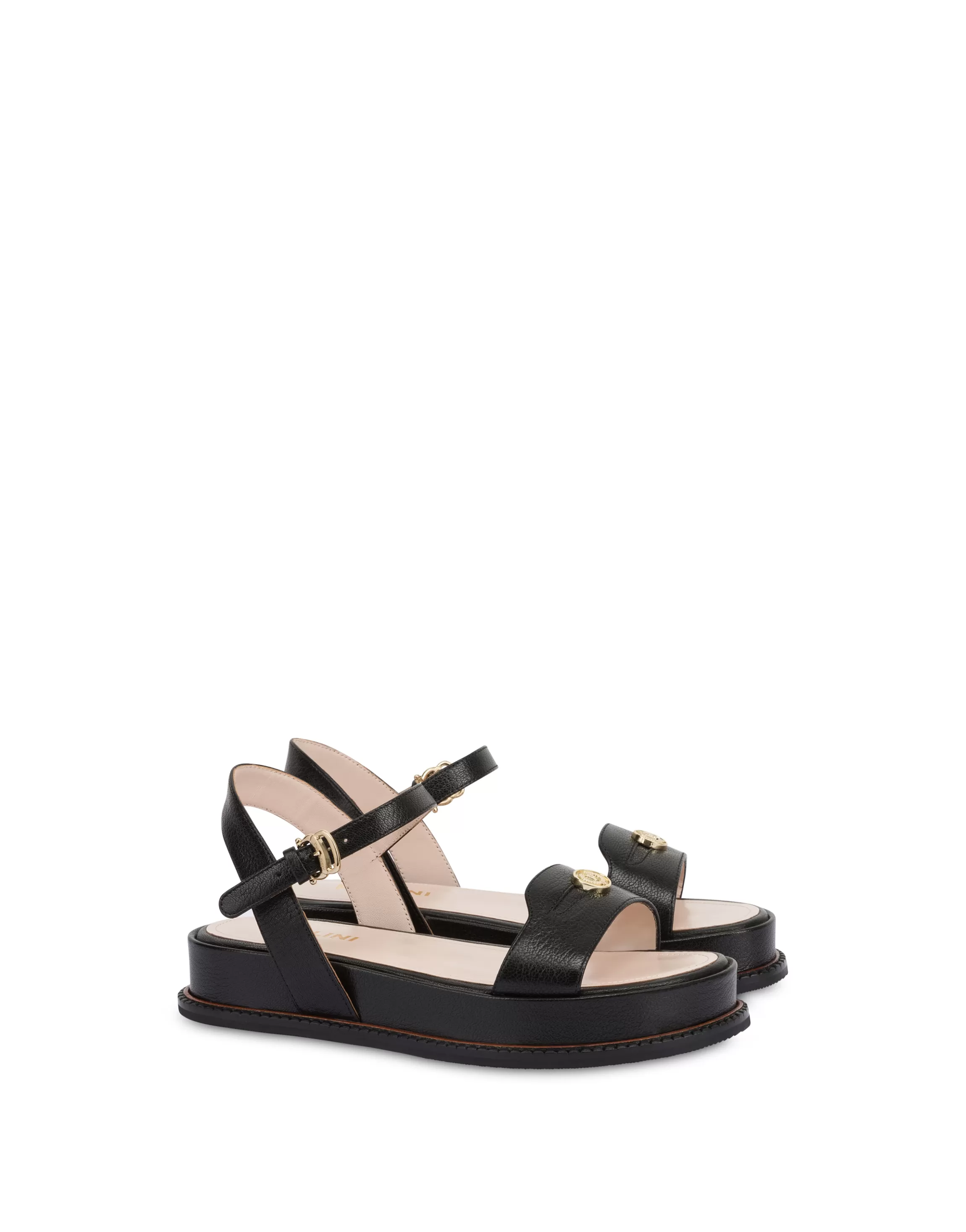 Shop POLLINI Sandali Nero