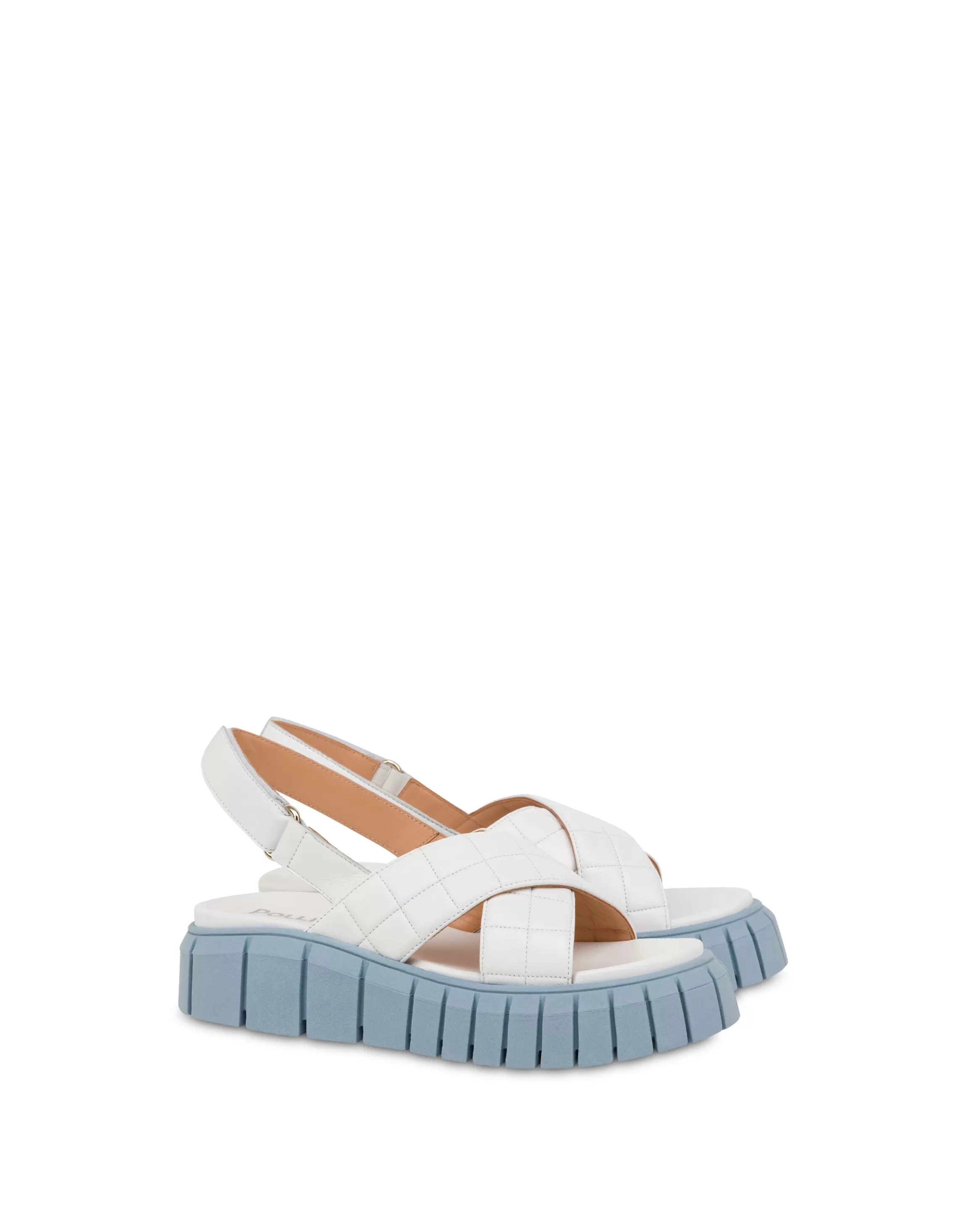 Cheap POLLINI Sandali Bianco/Cielo