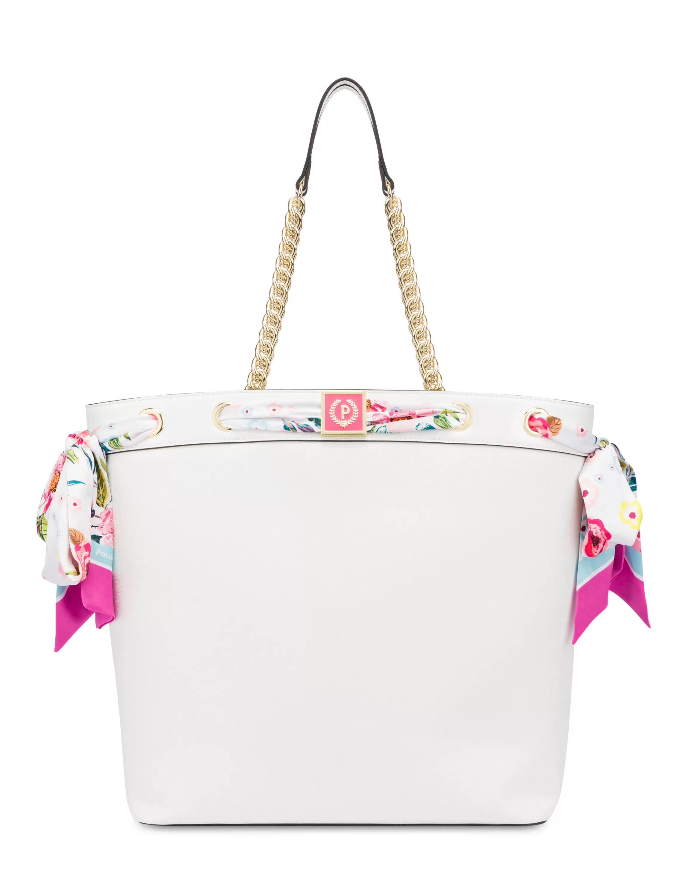 Clearance POLLINI Shopping Bag Bianco