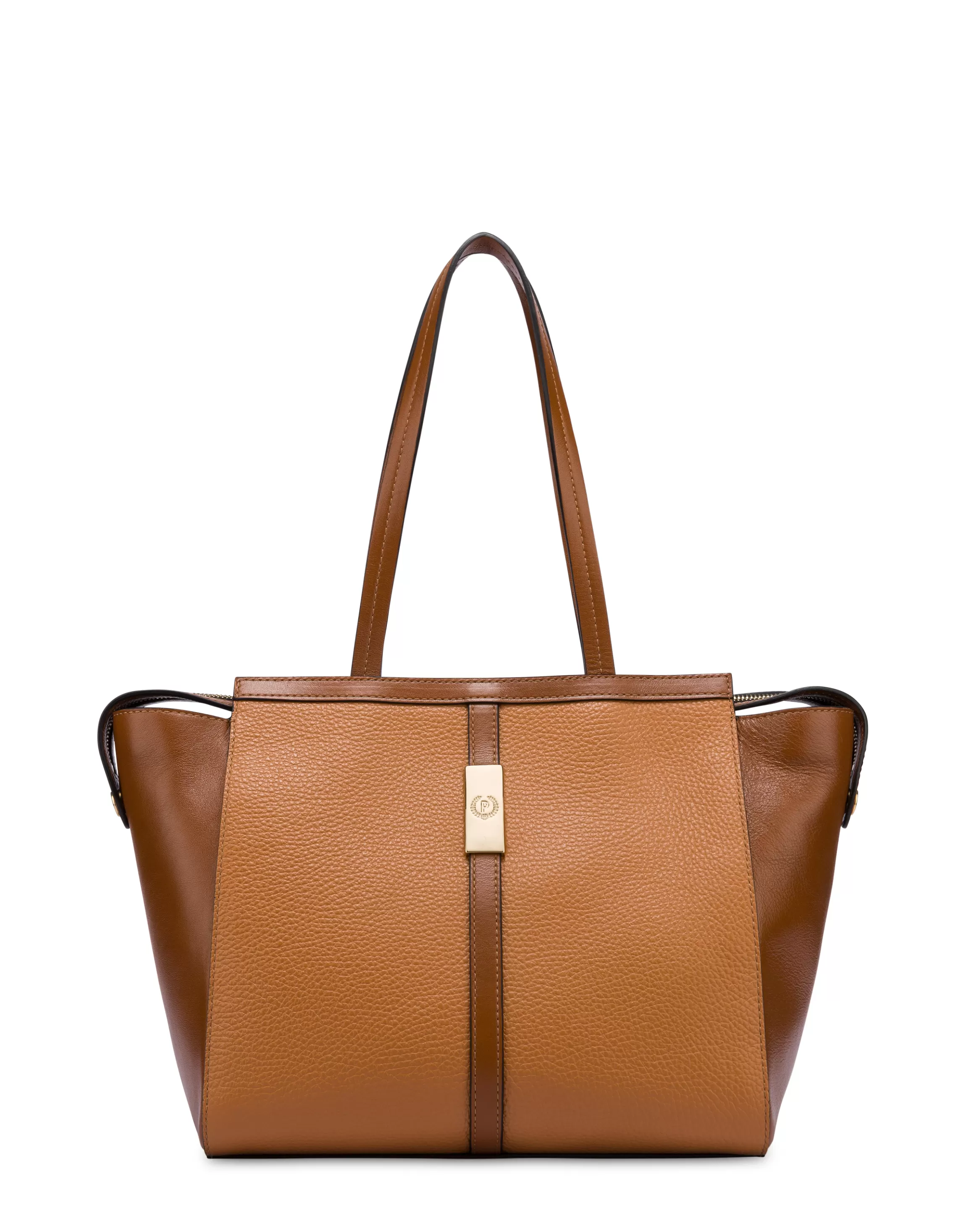 Clearance POLLINI Shopping Bag Cuoio/Cuoio