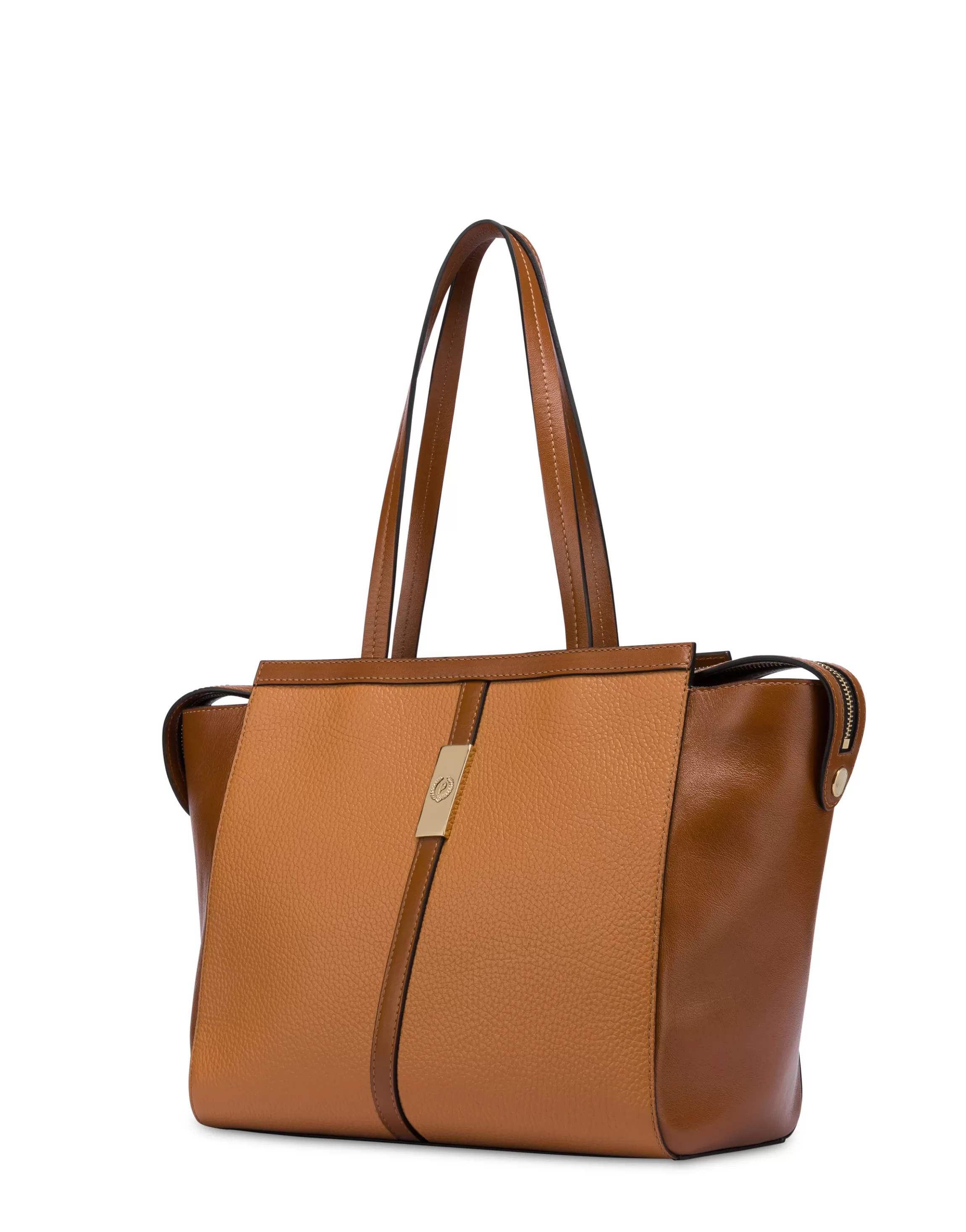 Clearance POLLINI Shopping Bag Cuoio/Cuoio