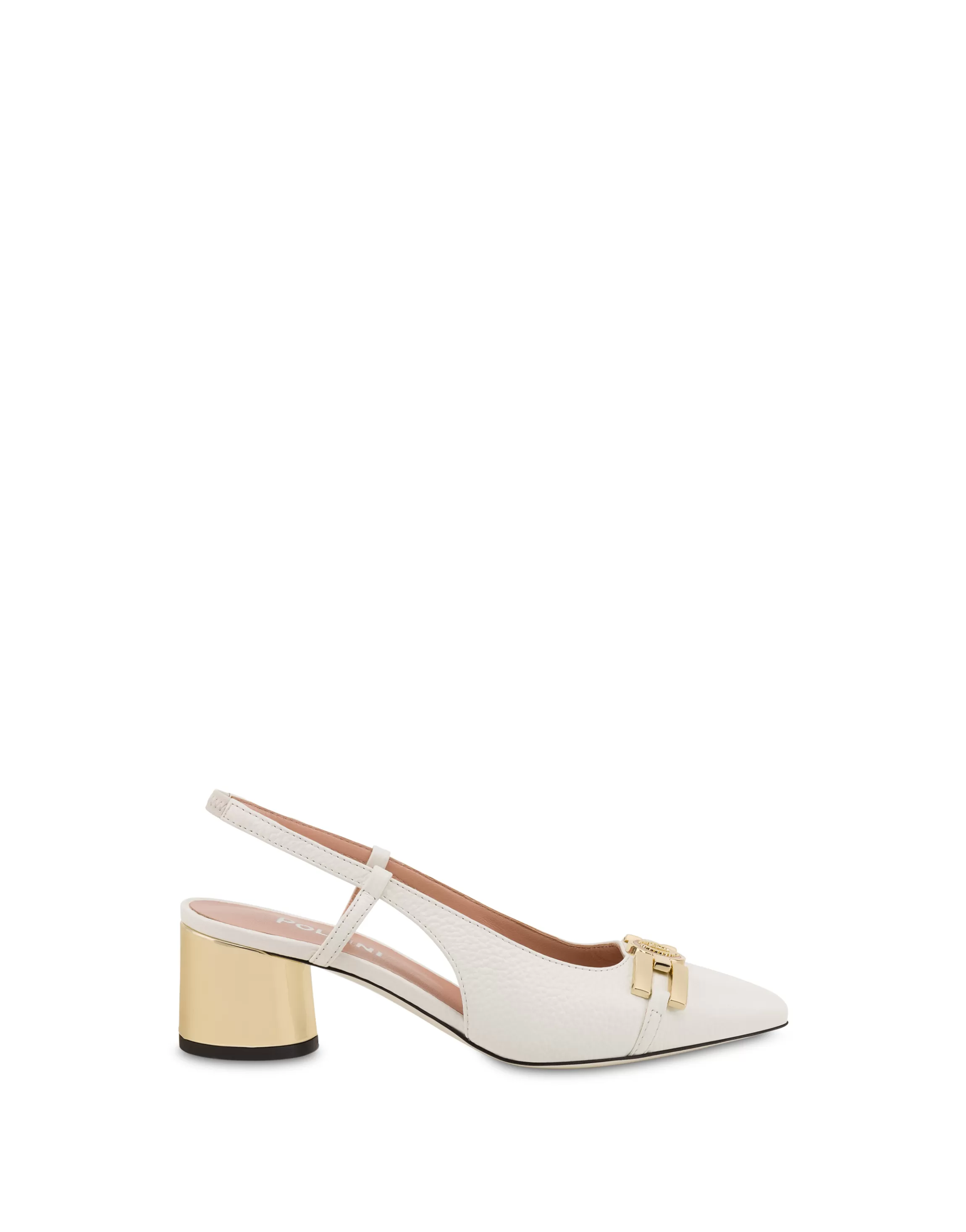 Store POLLINI Slingback Lino/Platino