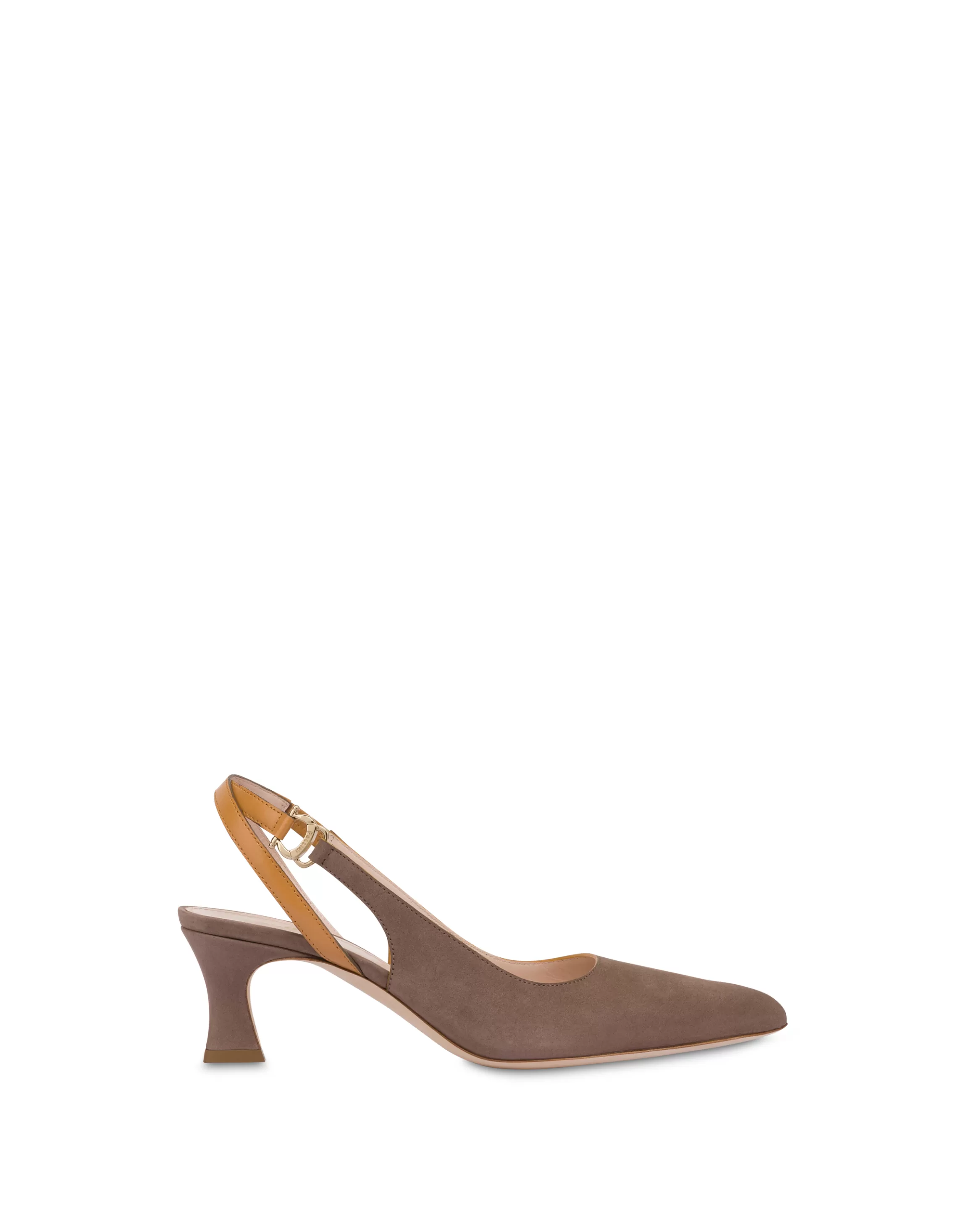 Shop POLLINI Slingback Taupe/Cuoio