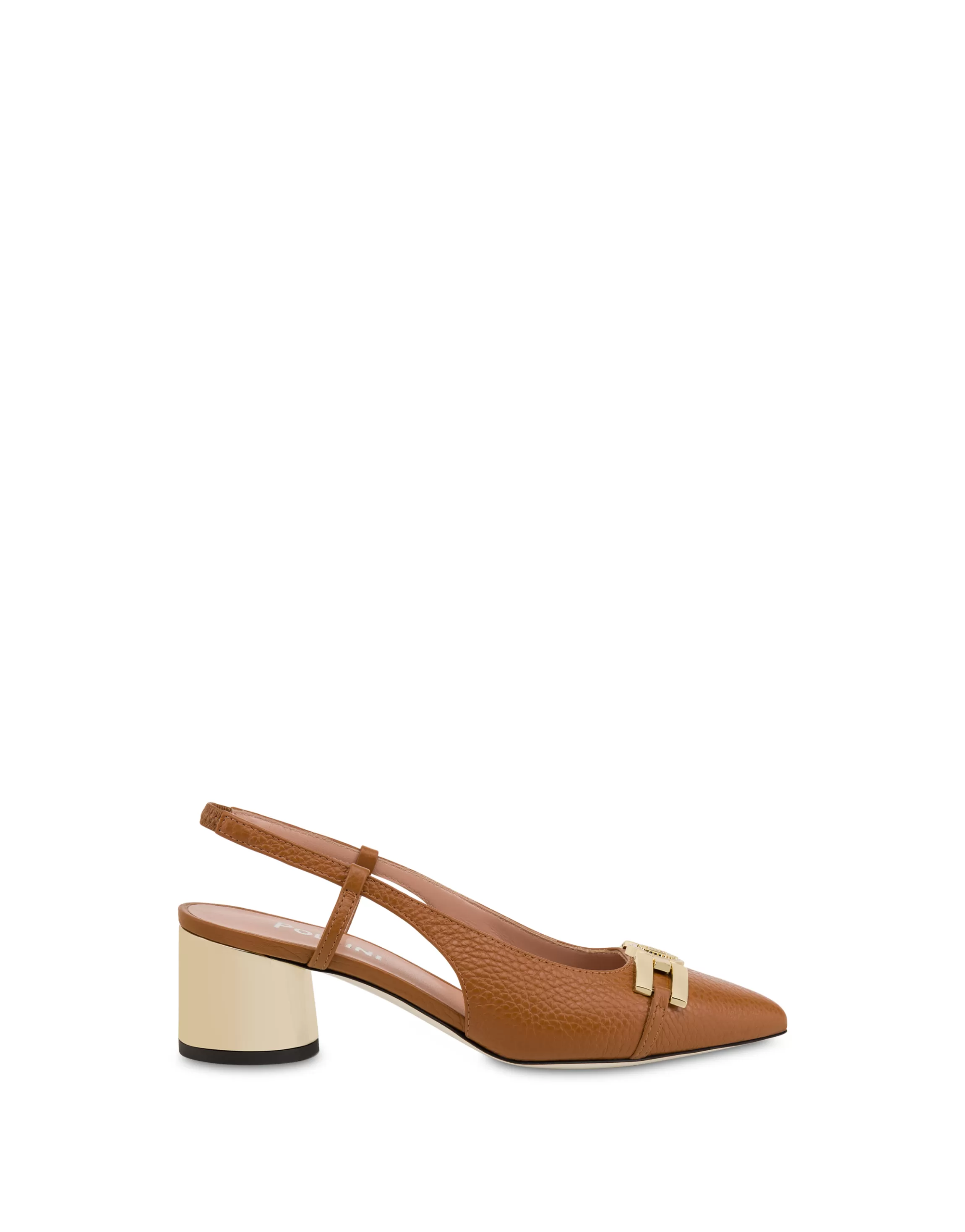 Flash Sale POLLINI Slingback Cuoio/Platino