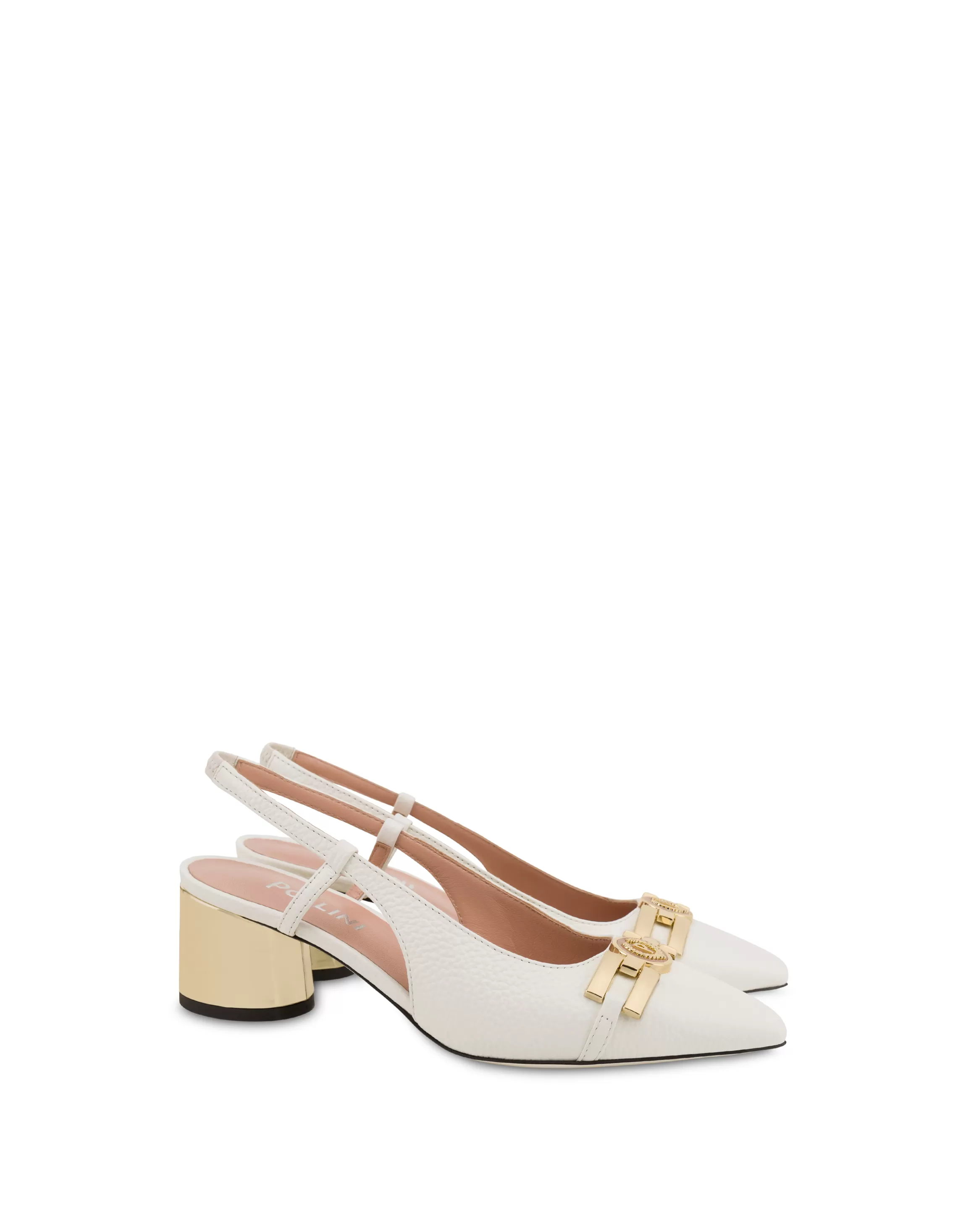 Store POLLINI Slingback Lino/Platino