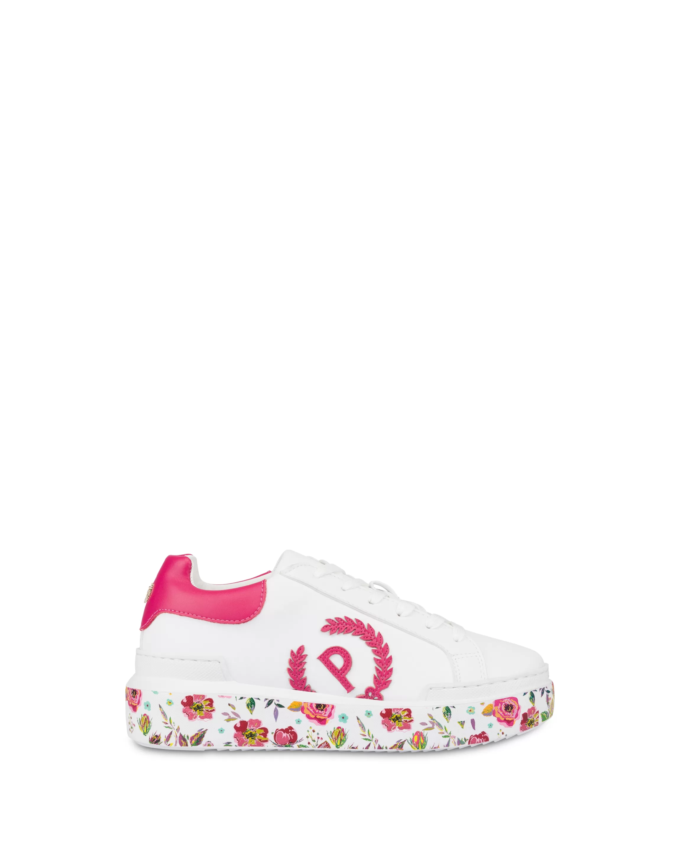 Outlet POLLINI Sneakers Bianco/Bouganville