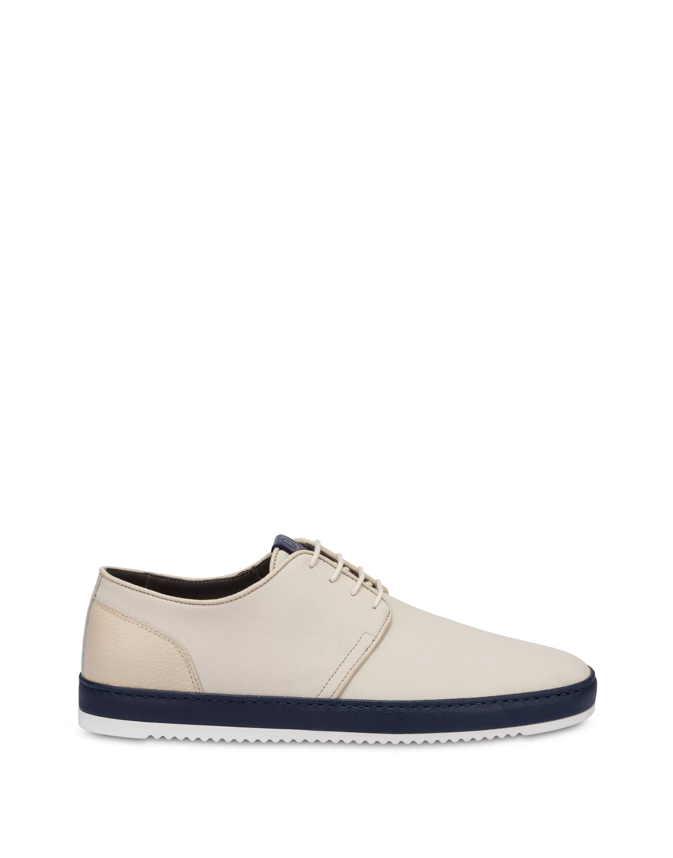 Best Sale POLLINI Sneakers Ivory/Ivory/Blue