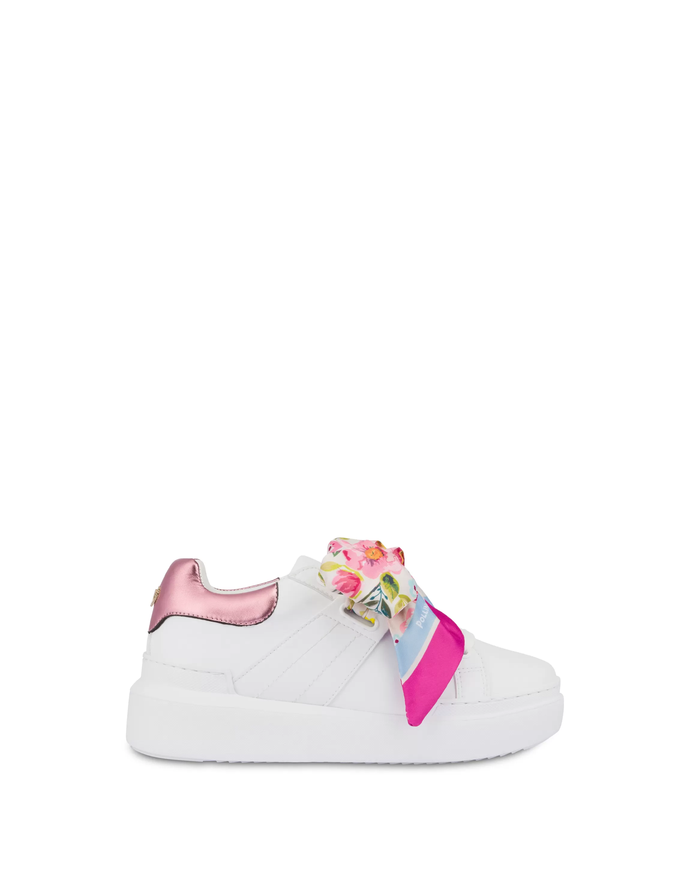 Discount POLLINI Sneakers Bianco/Rosa