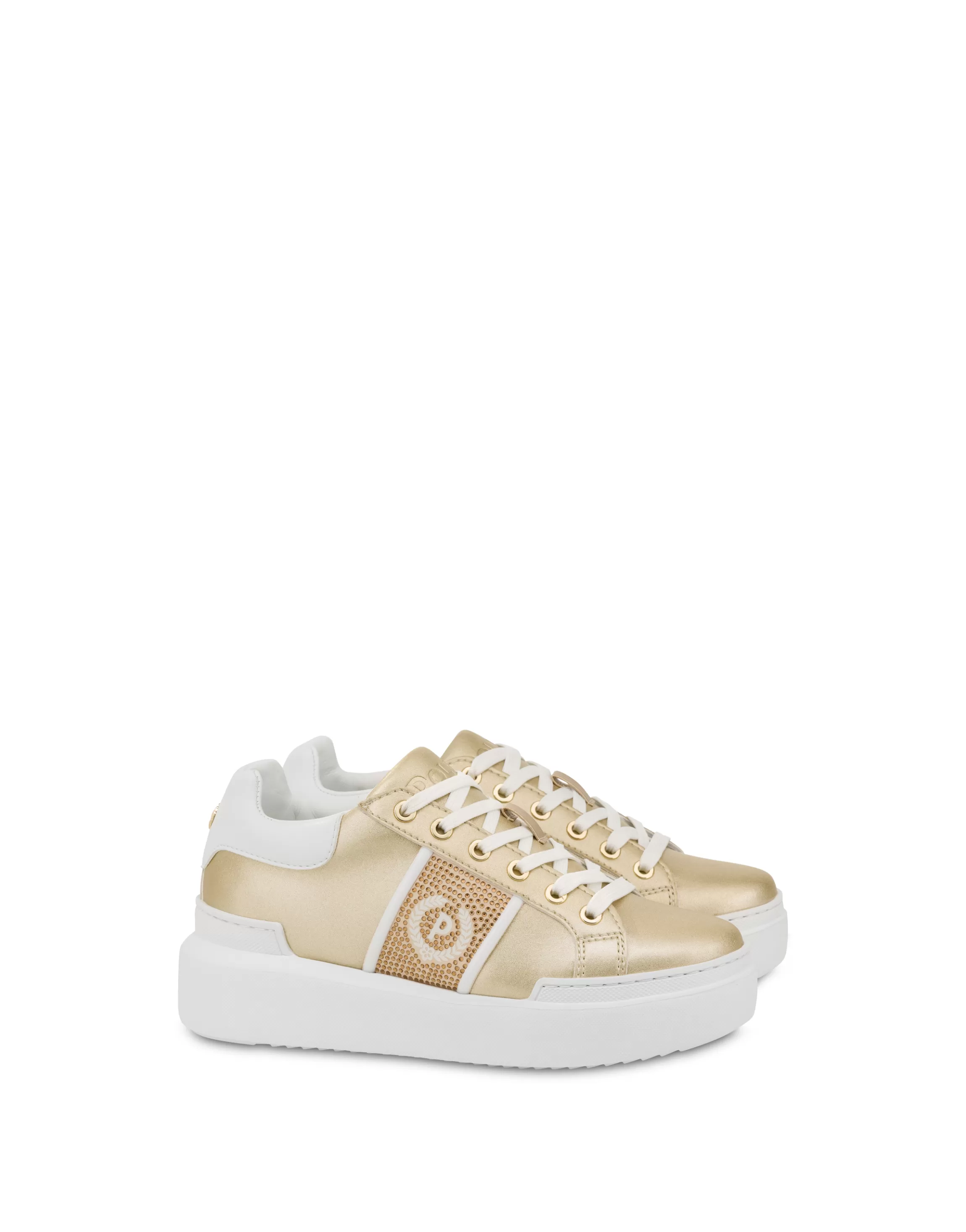 Clearance POLLINI Sneakers Platino/Bianco