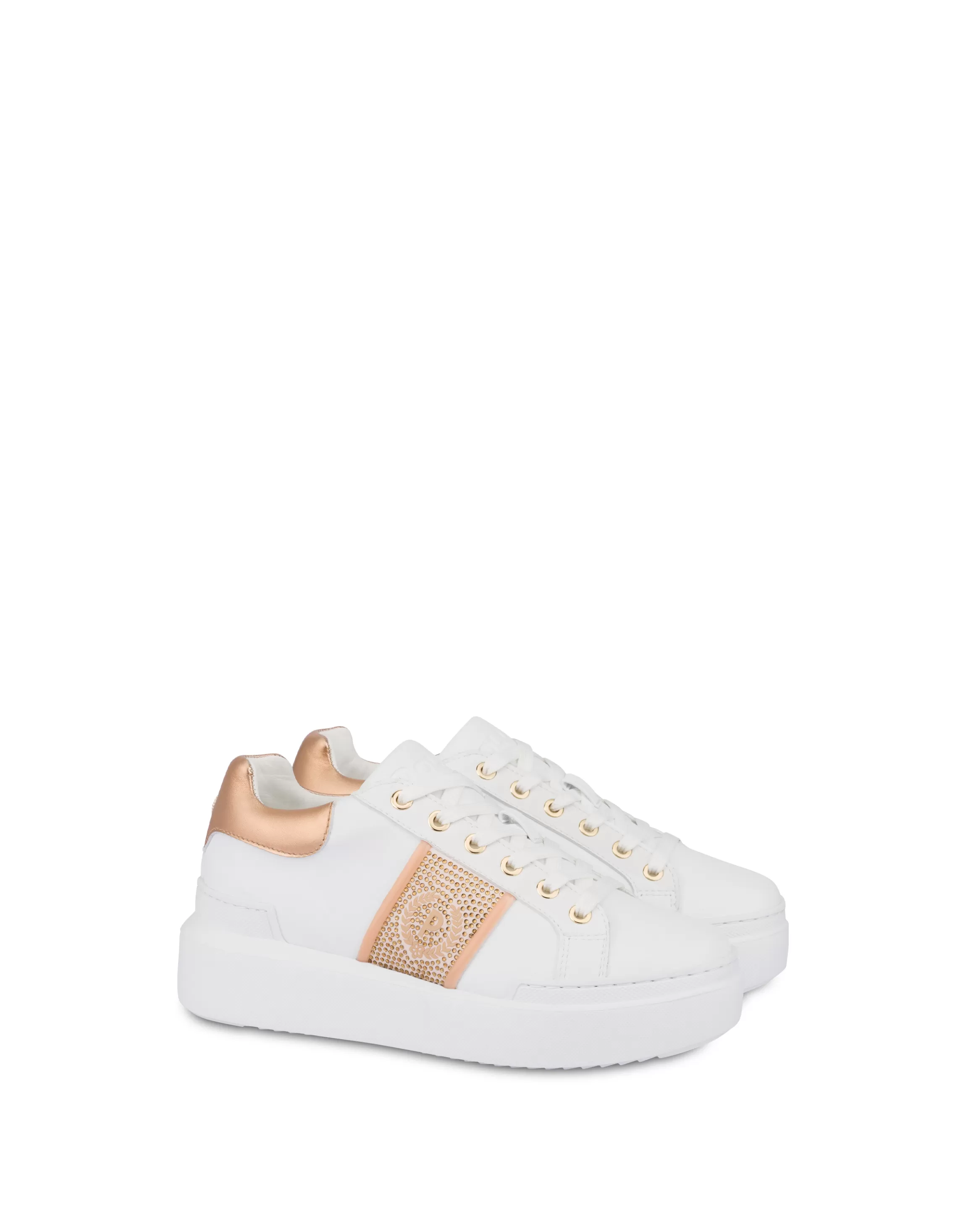 Fashion POLLINI Sneakers Bianco/Rame